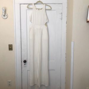 NWT BB Dakota White Jumpsuit SZ 4